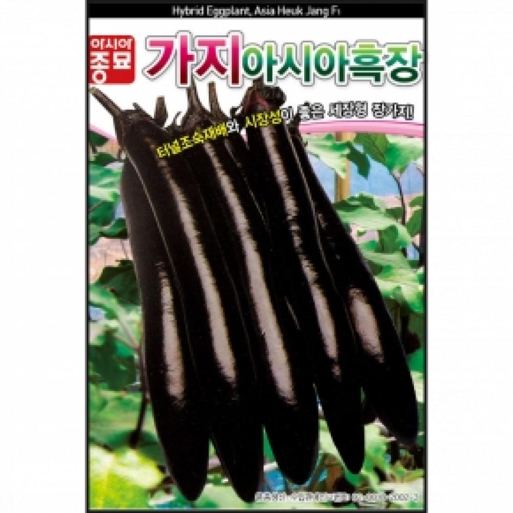 (가지씨앗종자) 아시아 흑장가지(2000립)