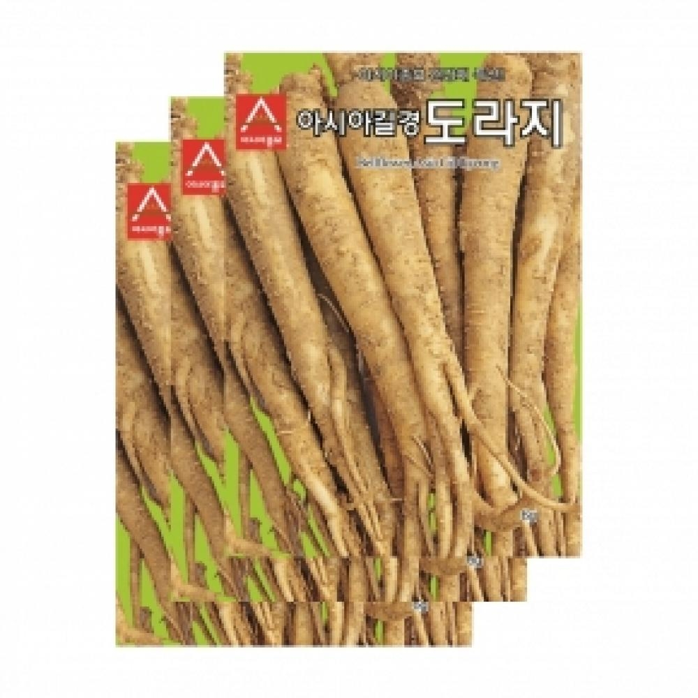 아시아종묘 채소씨앗종자 - 도라지-아시아길경(6gx3)