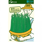 (콩씨앗종자) 껍질째 먹는 완두콩 - 니무라헤이세이이찌고(500g) 그린빈