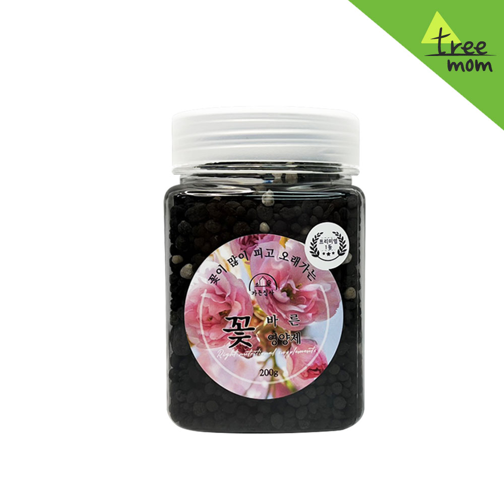 가든집사 바른 꽃영양제 200g-장미비료 제라늄 영양제